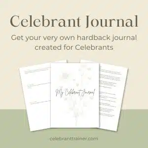 The Celebrant's Journal